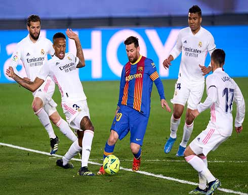 برشلونة يصطدم بريال مدريد في السوبر الإسباني برشلونة يصطدم بريال مدريد في السوبر الإسباني