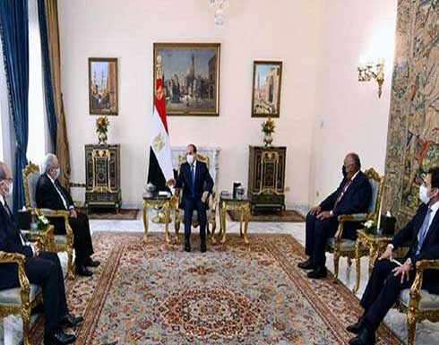 السيسي يؤكد لوزير خارجية الجزائر موقف مصر الثابت بالتمسك بحقوقها التاريخية في مياه النيل السيسي يؤكد لوزير خارجية الجزائر موقف مصر الثابت بالتمسك بحقوقها التاريخية في مياه النيل