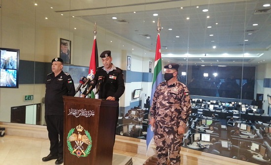 " الأمن الاردني " : 21 ألف إتصال وتعاملنا مع 998 حالة مرضية " الأمن الاردني " : 21 ألف إتصال وتعاملنا مع 998 حالة مرضية