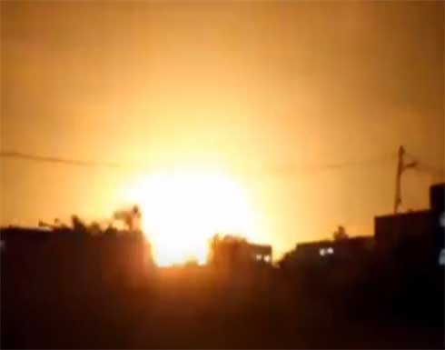 شاهد: اللقطات الأولى لقصف الإحتلال على موقع للفصائل الفلسطينية في غزة شاهد: اللقطات الأولى لقصف الإحتلال على موقع للفصائل الفلسطينية في غزة