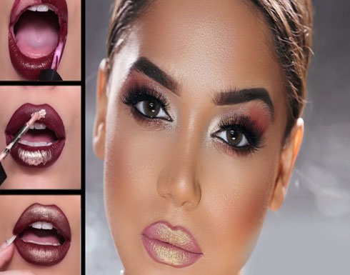 بالفيديو : الروج الجليتر نصائح وطريقة تطبيقه