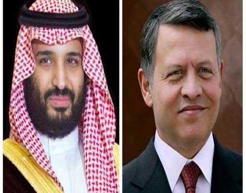 الملك يتلقى اتصالا هاتفيا من ولي العهد السعودي الملك يتلقى اتصالا هاتفيا من ولي العهد السعودي