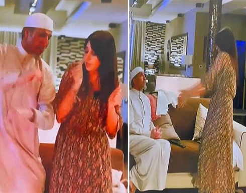 شاهد.. وصلة رقص للفنان فايز المالكي وأسيل عمران في “ممنوع التجول” شاهد.. وصلة رقص للفنان فايز المالكي وأسيل عمران في “ممنوع التجول”