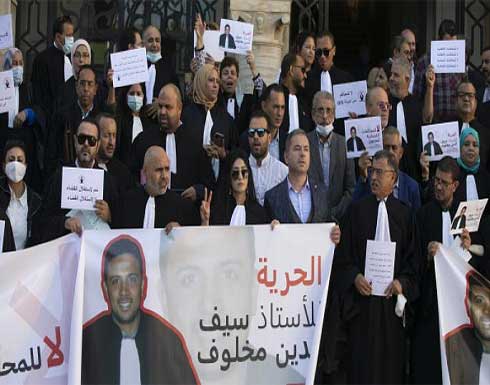 القضاء العسكري يقضي بسجن نائب تونسي و"حرمانه" من المحاماة القضاء العسكري يقضي بسجن نائب تونسي و"حرمانه" من المحاماة