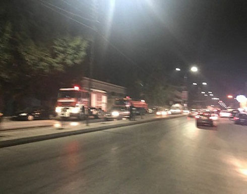 حريق في مصنع بيرة في الزرقاء حريق في مصنع بيرة في الزرقاء