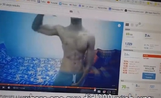 شاب يمارس تمارين الضغط 16 ألف مرة في شهر (فيديو) شاب يمارس تمارين الضغط 16 ألف مرة في شهر (فيديو)