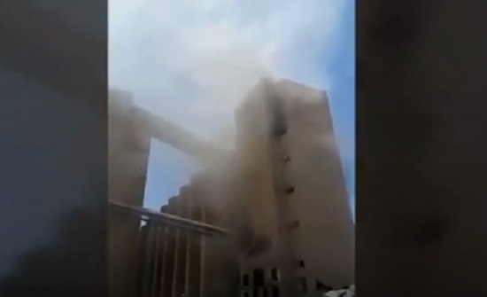 بالفيديو: استعموا إلى صراخ المصابين في انفجار صوامع العقبة بعد احتراقهم بالفيديو: استعموا إلى صراخ المصابين في انفجار صوامع العقبة بعد احتراقهم
