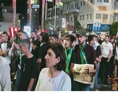 مظاهرات بالضفة ووقفة احتجاجية بحيفا تنديدا بالعدوان على غزة .. بالفيديو مظاهرات بالضفة ووقفة احتجاجية بحيفا تنديدا بالعدوان على غزة .. بالفيديو