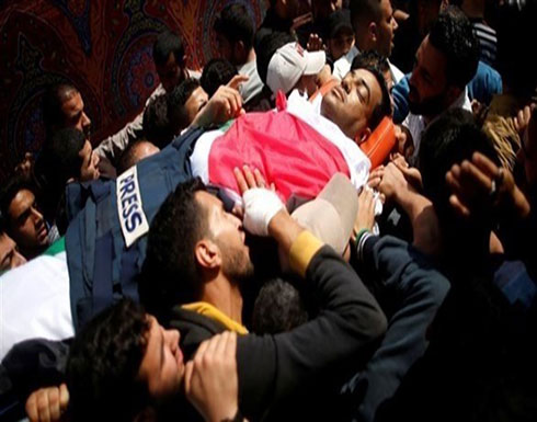 غزة: شهيدان و إصابة 165 صحافياً في مسيرة العودة غزة: شهيدان و إصابة 165 صحافياً في مسيرة العودة