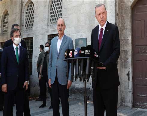 أردوغان: سنزف بشرى سارة لقبرص التركية في 20 يوليو أردوغان: سنزف بشرى سارة لقبرص التركية في 20 يوليو