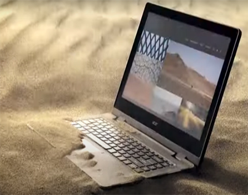 حاسب "مصفح" بقدرات جبارة من Acer لمحبي السفر والعمل في الأماكن المفتوحة