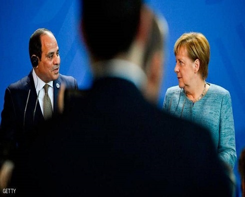 السيسي وميركل يبحثان الملف الليبي في اتصال هاتفي السيسي وميركل يبحثان الملف الليبي في اتصال هاتفي