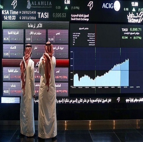 الأسهم السعودية تبدأ تداولاتها على ارتفاع بـ 30 نقطة الأسهم السعودية تبدأ تداولاتها على ارتفاع بـ 30 نقطة