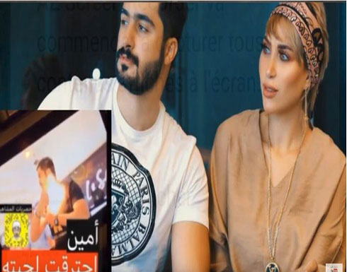 بالفيديو : احتراق لحية أمين زوج الدكتورة خلود بالفيديو : احتراق لحية أمين زوج الدكتورة خلود