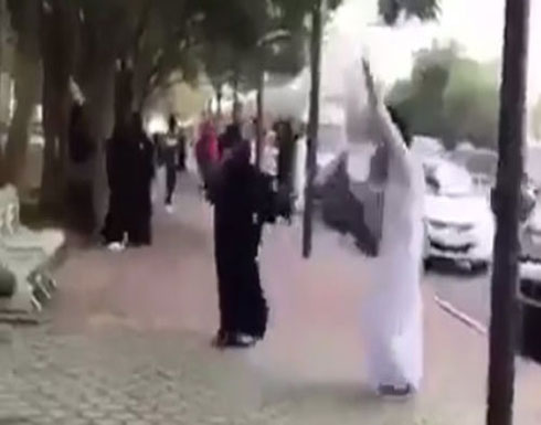 تفاصيل جديدة بشأن رقص شاب وفتاة في الشارع بالسعودية (فيديو) تفاصيل جديدة بشأن رقص شاب وفتاة في الشارع بالسعودية (فيديو)