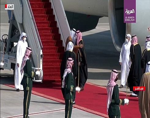 شاهد لحظة استقبال ولي العهد السعودي أمير قطر شاهد لحظة استقبال ولي العهد السعودي أمير قطر