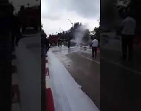 شاهد : مقتل مستوطن بانفجار سيارة في فلسطين المحتلة شاهد : مقتل مستوطن بانفجار سيارة في فلسطين المحتلة