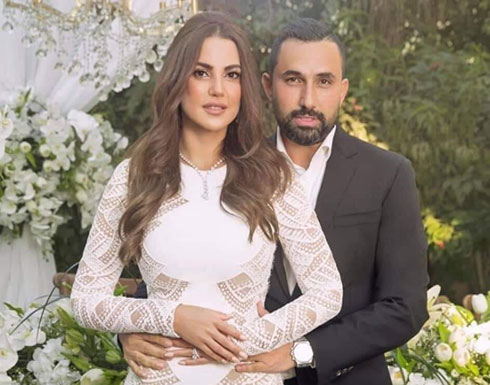 وصلة غزل بين درة وزوجها .. شاهد وصلة غزل بين درة وزوجها .. شاهد