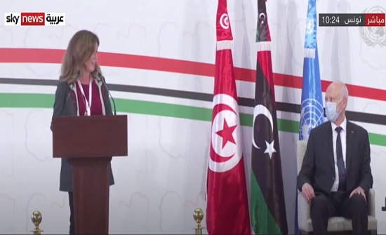 انطلاق الحوار السياسي الليبي في تونس انطلاق الحوار السياسي الليبي في تونس
