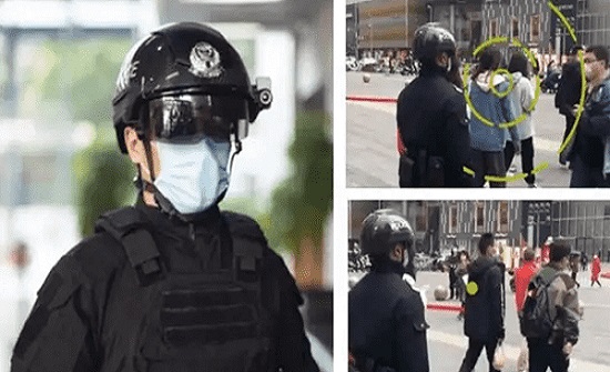 اعتقال رجلا ألقى نقوداً هائلة من الطابق الـ3 في الصين اعتقال رجلا ألقى نقوداً هائلة من الطابق الـ3 في الصين