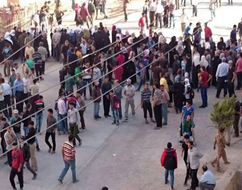 النظام السوري يهجر ثلاثة آلاف من معضمية الشام النظام السوري يهجر ثلاثة آلاف من معضمية الشام