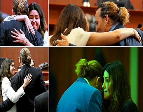 صور ولقطات فيديو عن ارتباط جوني ديب ومحاميته بعلاقة عاطفية صور ولقطات فيديو عن ارتباط جوني ديب ومحاميته بعلاقة عاطفية