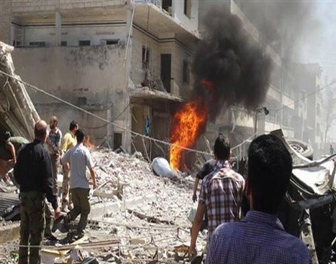 النظام يشنّ 65 غارة على ريفي حمص وحماة النظام يشنّ 65 غارة على ريفي حمص وحماة