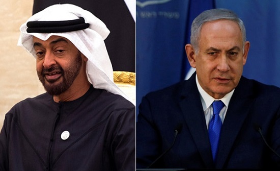 اتصال بين محمد بن زايد ونتنياهو.. بحث تعزيز العلاقات اتصال بين محمد بن زايد ونتنياهو.. بحث تعزيز العلاقات