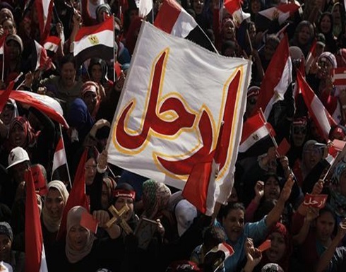 تظاهرات في ميدان التحرير تطالب بإسقاط النظام (فيديو) تظاهرات في ميدان التحرير تطالب بإسقاط النظام (فيديو)