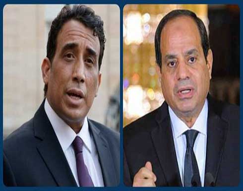 السيسي يؤكد للمنفي ضرورة إجراء الانتخابات الليبية في موعدها السيسي يؤكد للمنفي ضرورة إجراء الانتخابات الليبية في موعدها