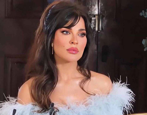 نادين نجيم تتألق بالاسود والذهبي .. شاهد نادين نجيم تتألق بالاسود والذهبي .. شاهد
