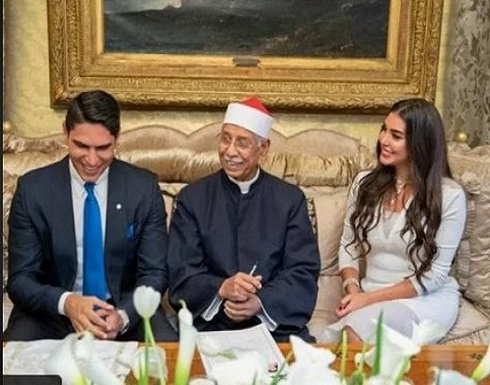 شاهد..شقيقة ياسمين صبري تخطف الأنظار بجمالها في ظهورها الاول بصور جديدة من عقد القران شاهد..شقيقة ياسمين صبري تخطف الأنظار بجمالها في ظهورها الاول بصور جديدة من عقد القران
