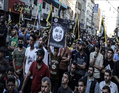 مسيرة في غزة ابتهاجا بهروب 6 أسرى من سجن إسرائيلي مسيرة في غزة ابتهاجا بهروب 6 أسرى من سجن إسرائيلي