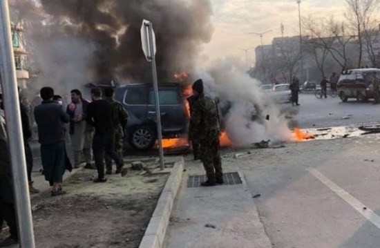 قتلى وجرحى في 3 انفجارات هزت العاصمة الأفغانية (شاهد) قتلى وجرحى في 3 انفجارات هزت العاصمة الأفغانية (شاهد)
