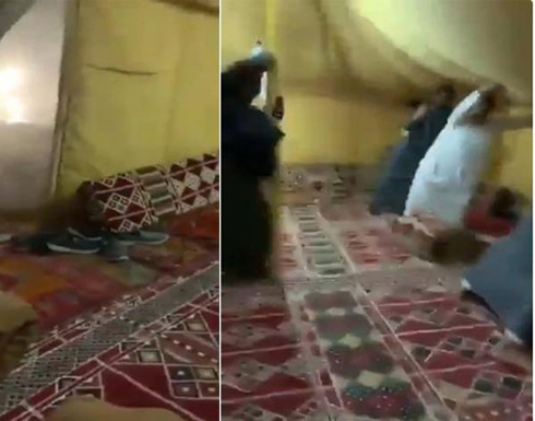 بالفيديو: عاصفة قوية تفاجئ مجموعة من الشبان داخل خيمة بالكويت بالفيديو: عاصفة قوية تفاجئ مجموعة من الشبان داخل خيمة بالكويت