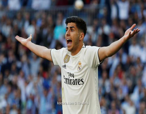 أسينسيو يبدأ مشوار التأهيل مع ريال مدريد أسينسيو يبدأ مشوار التأهيل مع ريال مدريد