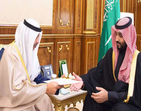 محمد بن سلمان يتسلّم رسالة من أمير الكويت