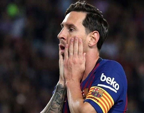 برشلونة يعلن إصابة ميسي برشلونة يعلن إصابة ميسي