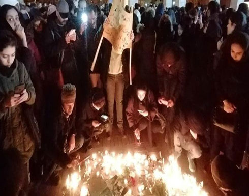 بالفيديو - طهران تهتف: خامنئي قاتل وحكمه باطل.. وتمزيق صور سليماني بالفيديو - طهران تهتف: خامنئي قاتل وحكمه باطل.. وتمزيق صور سليماني