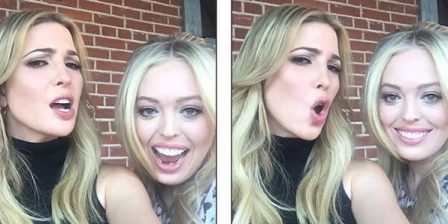 صور: تعرف على تيفاني وإيفانكا ابنتي ترامب