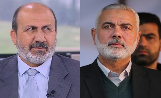 هنية يهاتف أمين عام "العمل الإسلامي" مثمناً الموقف الأردني تجاه القضية الفلسطينية هنية يهاتف أمين عام "العمل الإسلامي" مثمناً الموقف الأردني تجاه القضية الفلسطينية