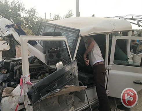 الشرطة: استشهاد ثلاثة رجال امن اثر حادث سير في جنين الشرطة: استشهاد ثلاثة رجال امن اثر حادث سير في جنين