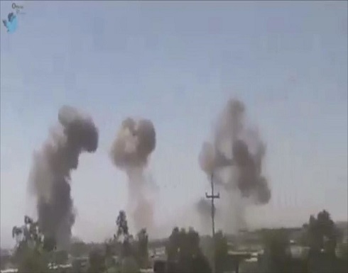 هجوم صاروخي يستهدف قاعدة بلد الجوية في محافظة صلاح الدين العراقية هجوم صاروخي يستهدف قاعدة بلد الجوية في محافظة صلاح الدين العراقية