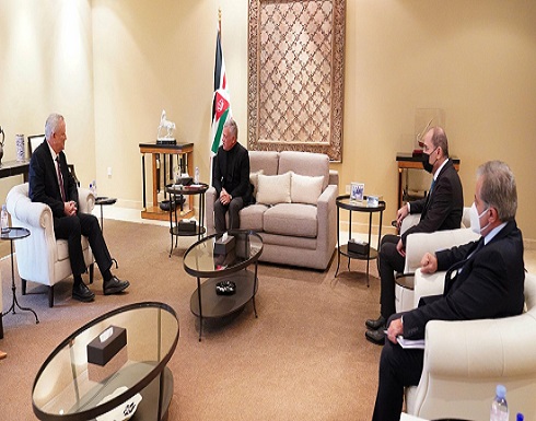 الملك يلتقي وزير الدفاع "الإسرائيلي"في عمان الملك يلتقي وزير الدفاع "الإسرائيلي"في عمان