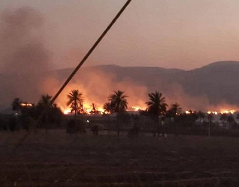 الدفاع المدني يحول دون امتداد حريق من الجانب الاسرائيلي الى الأراضي الأردنية الدفاع المدني يحول دون امتداد حريق من الجانب الاسرائيلي الى الأراضي الأردنية