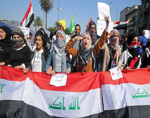 شاهد : متظاهرو بغداد يهتفون ضد علاوي.. وكربلاء تلاقيهم شاهد : متظاهرو بغداد يهتفون ضد علاوي.. وكربلاء تلاقيهم