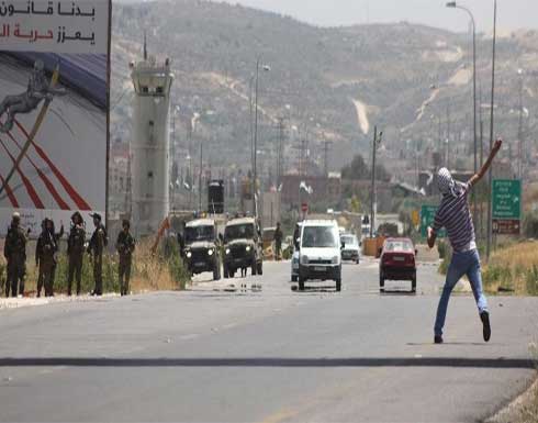 الهلال الأحمر الفلسطيني : 30 إصابة خلال مواجهات في قلقيلية ونابلس