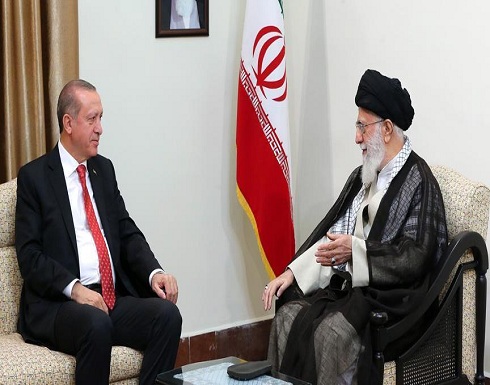أردوغان يلتقي المرشد الإيراني في طهران أردوغان يلتقي المرشد الإيراني في طهران