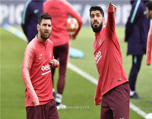 برشلونة يخوض موقعة فالنسيا بالثلاثي الناري برشلونة يخوض موقعة فالنسيا بالثلاثي الناري
