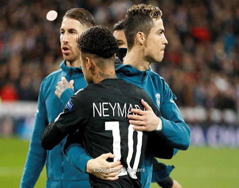 نيمار يشعل غضب كريستيانو رونالدو من بيريز نيمار يشعل غضب كريستيانو رونالدو من بيريز